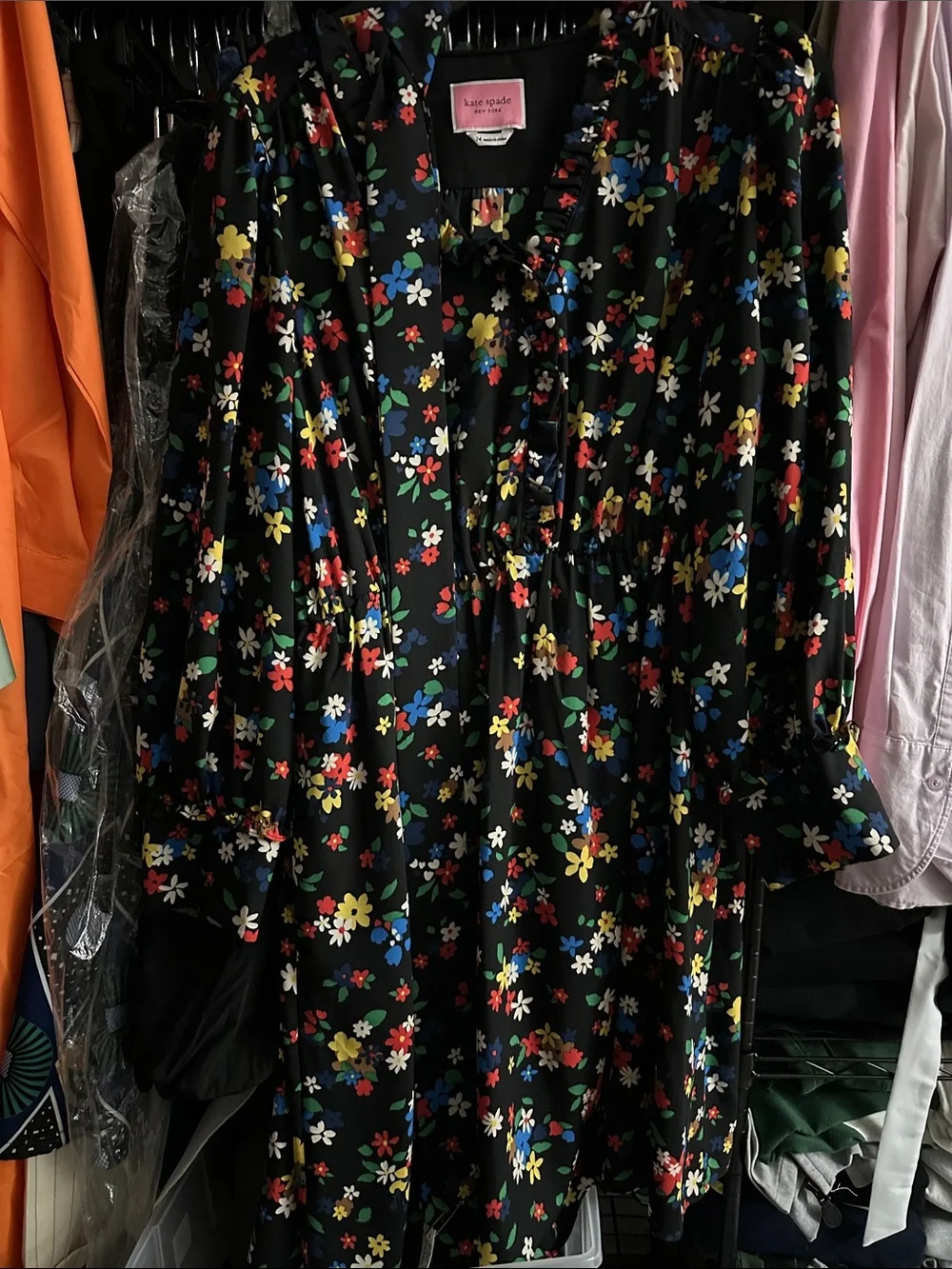kate spade: Sailing Floral Mini Dress
